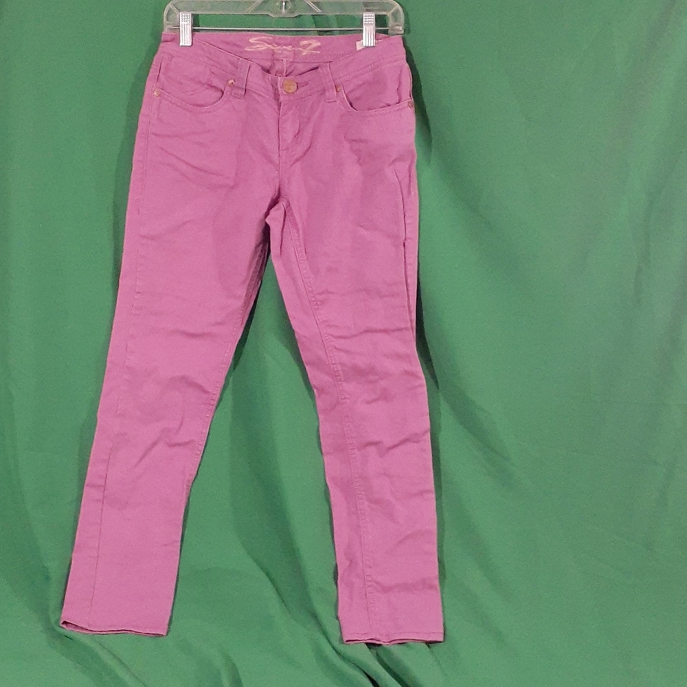 Seven7 sz 6P purple skinny Jeans
